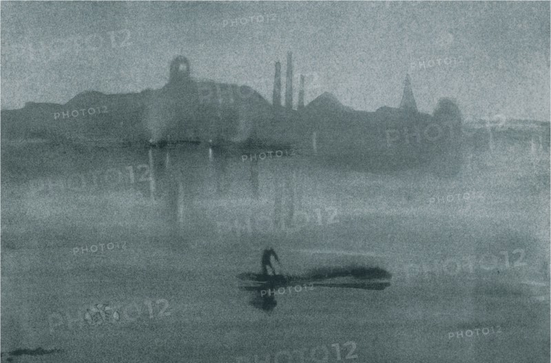 Nocturne, by J.A. Whistler. England, 1878