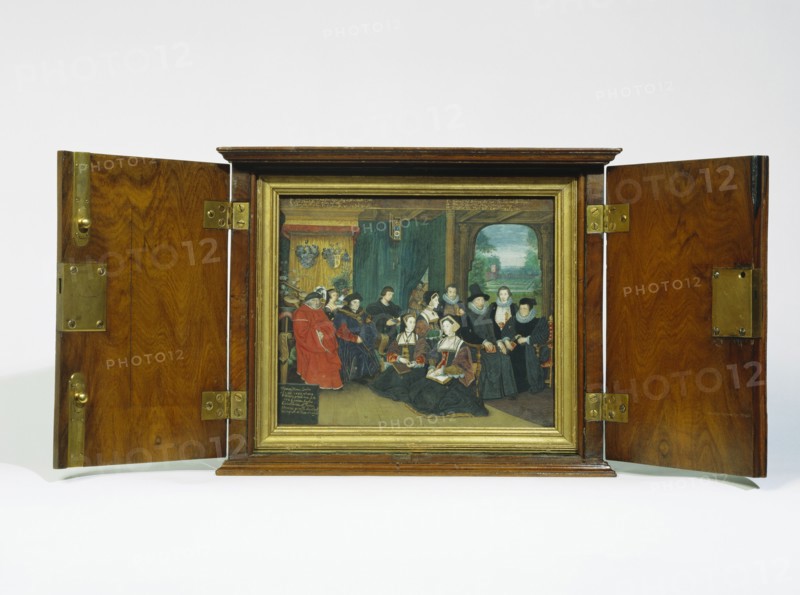 Sir Thomas More and Family, by Rowland Lockey. England, 1594