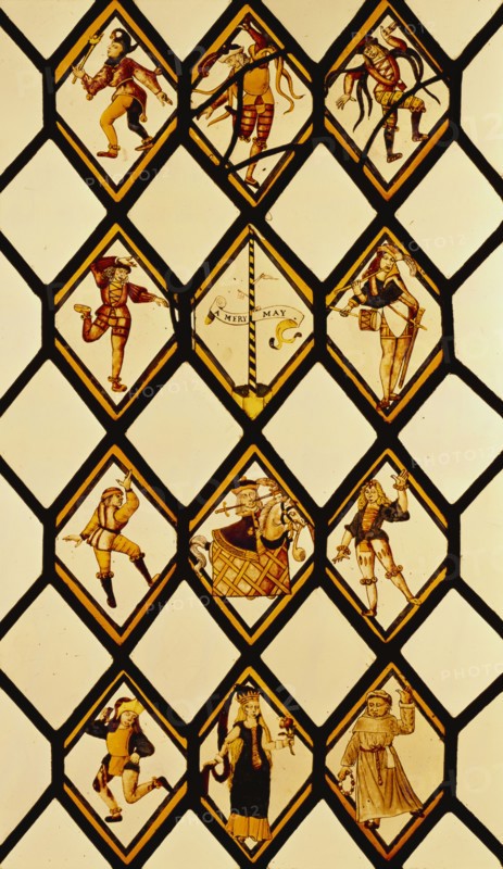 The Betley Window. Staffordshire, England, 16th-17th century