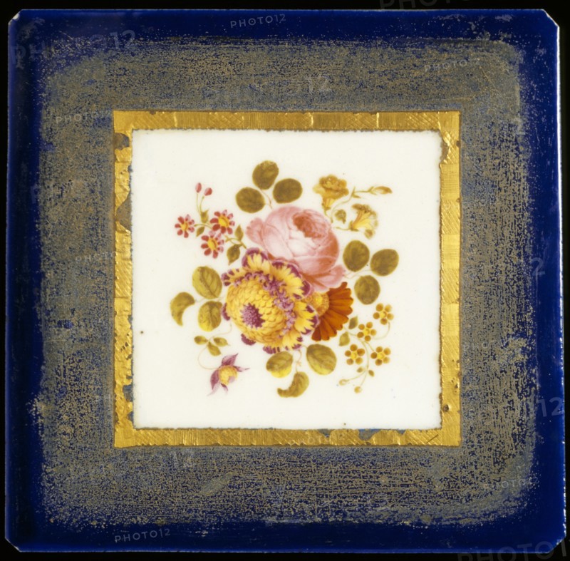 Plaque, by SÞvres. France, 18th century