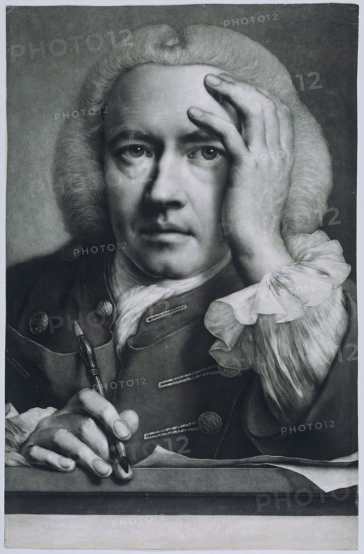 Self Portrait, by Thomas Frye. England, 1760