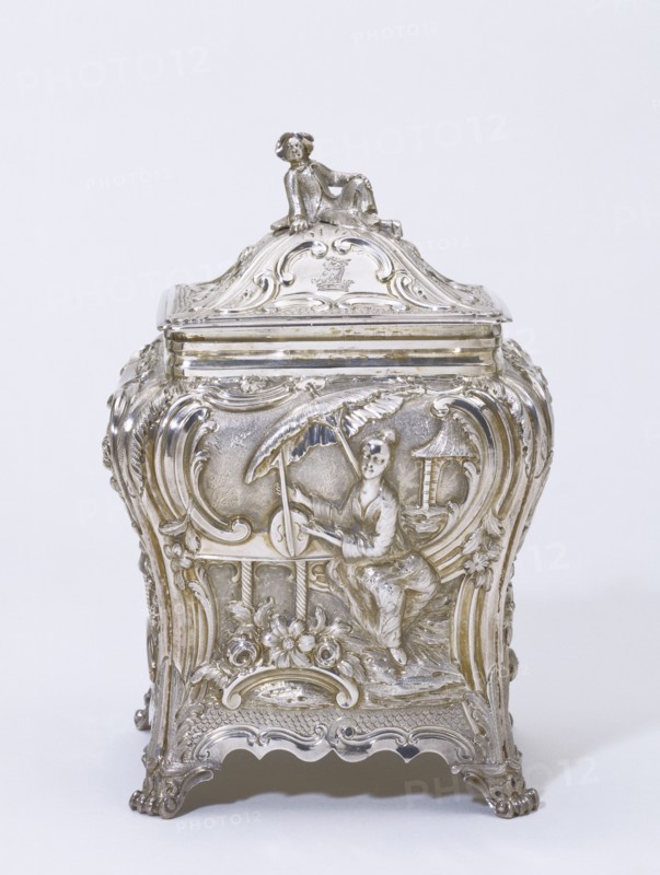 Tea Canister, by Pierre Gillois. London, England, mid-18th century