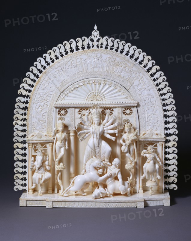 Shrine Carving, by a member of the Bhaskara caste. West Bengal, India, 19th century