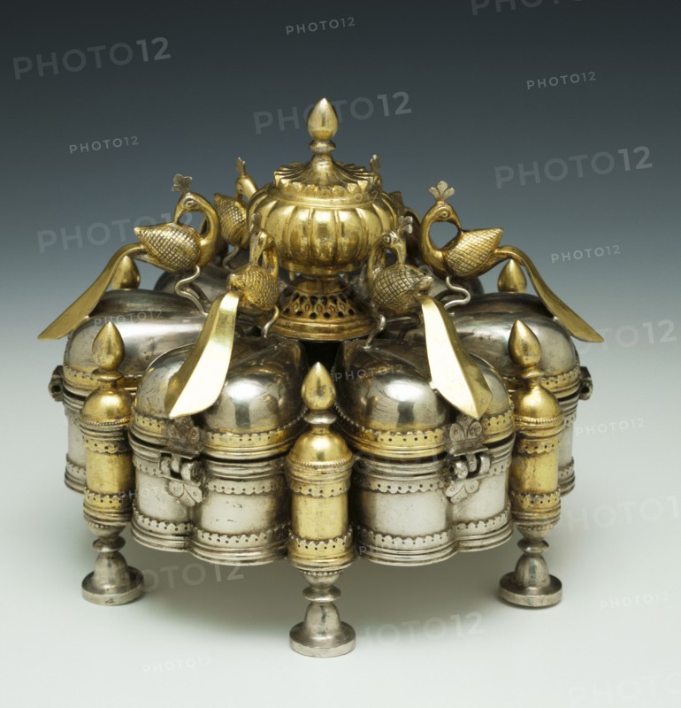 Spice Box. Malwa, India, 19th century