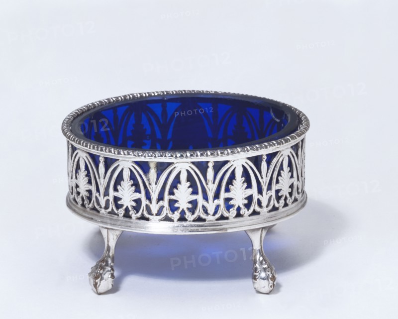 Salt Cellar. Sheffield, England, late 18th century