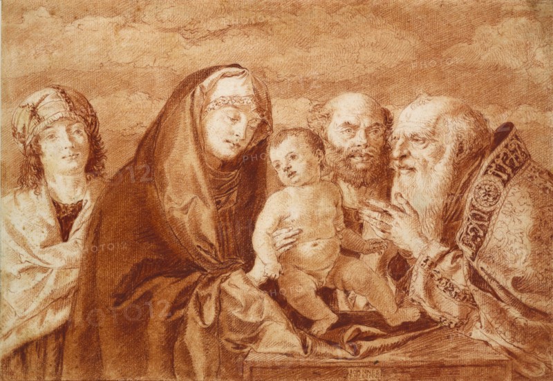 La Presentazione al tempo, by G.D.Tiepolo. Italy, 18th century