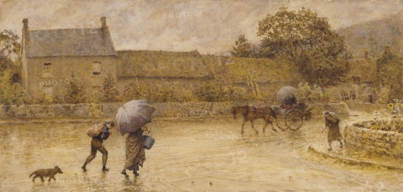 Walker, Jour de pluie à Bisham