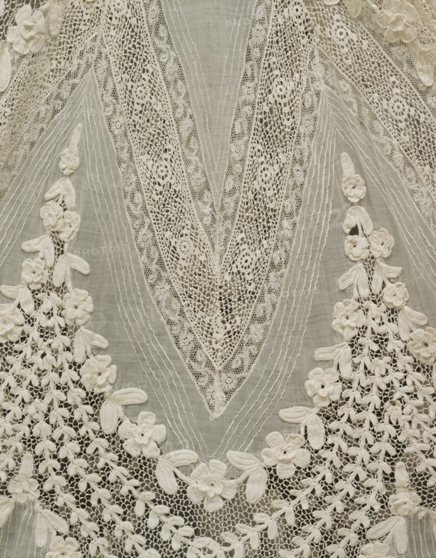 Dress, detail. France, early 20th century