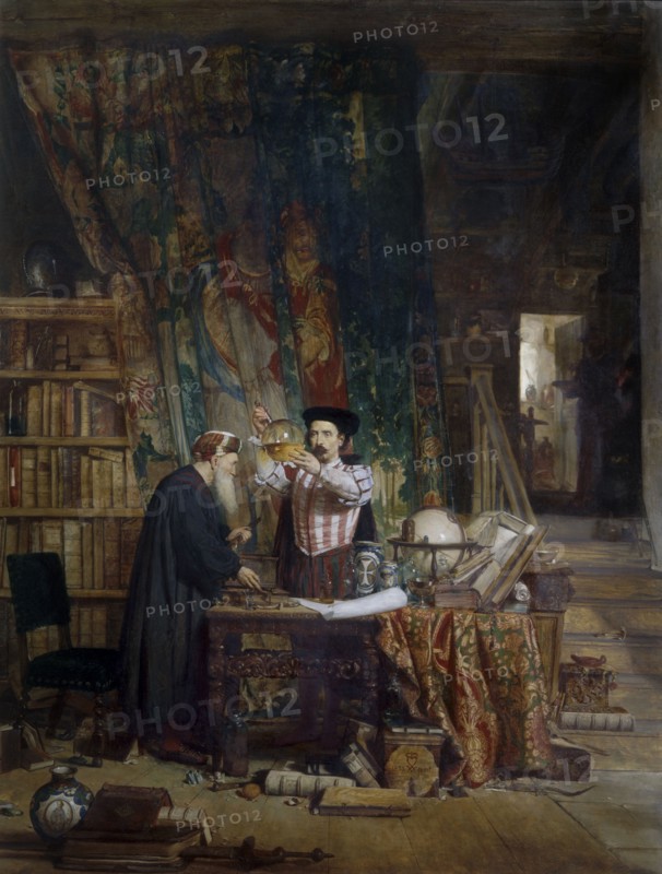 The Alchemist, by William F. Douglas. Scotland, mid-19th century