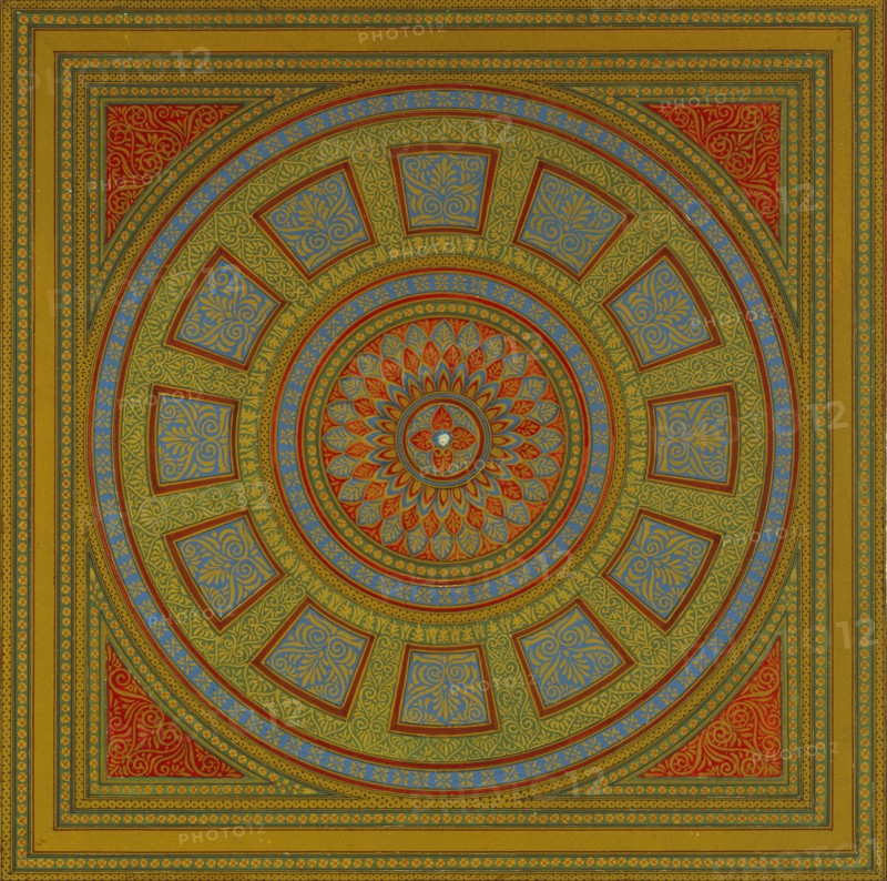 Design, by Owen Jones. England, 19th century