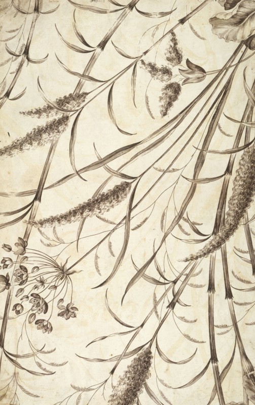 Printed textile. England, 18th-19th century