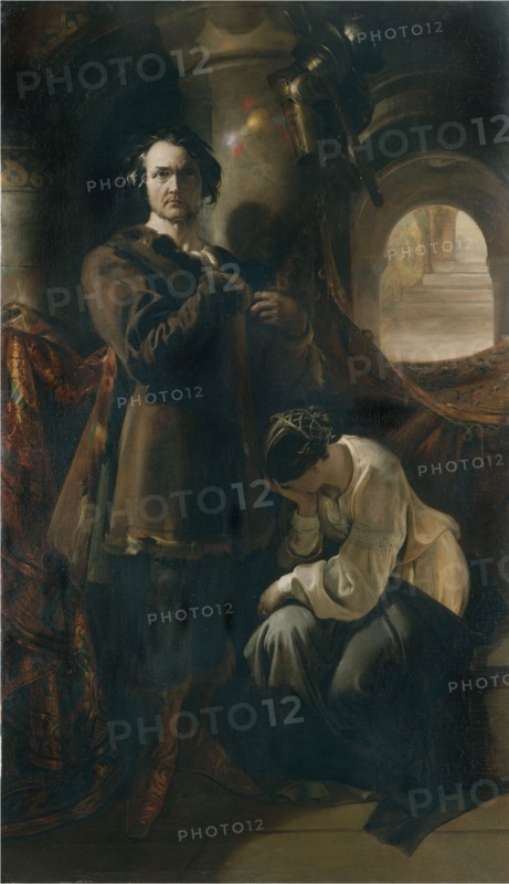 Macready as Werner, by Daniel MacLise. Great Britain, mid-19th century