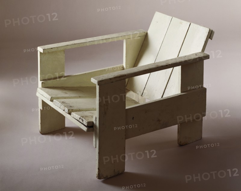 Chaise Crate par Gerrit Rietveld