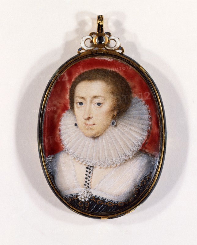 Elizabeth, Queen of Bohemia, by Peter Oliver. England, 17th century