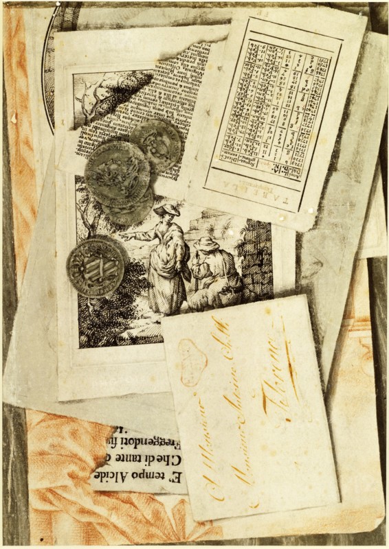 Trompe L'Oeil Composition. Italy, 18th century