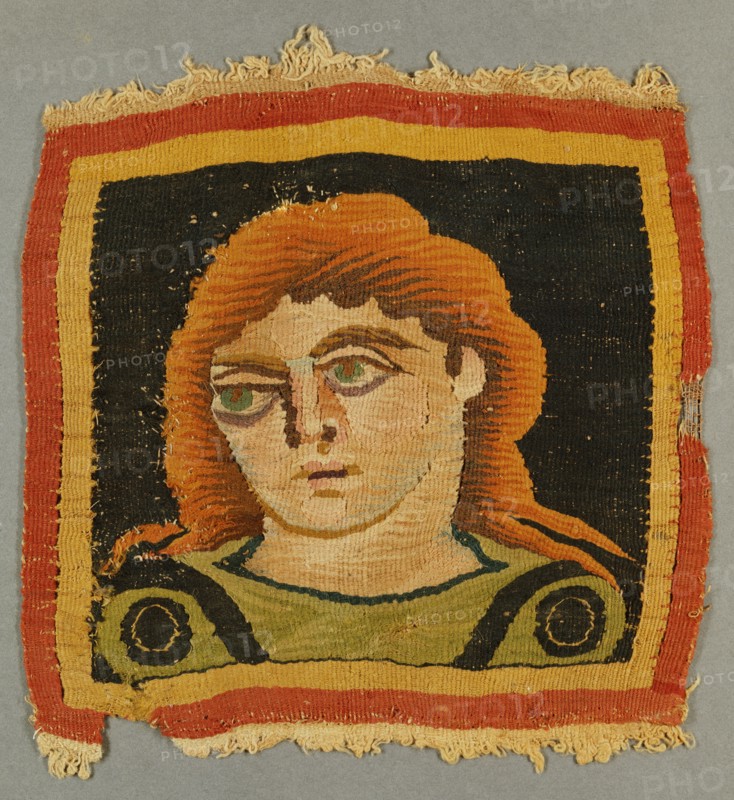 Tapestry Portrait of a Nobleman. Egypt, 4th-5th century