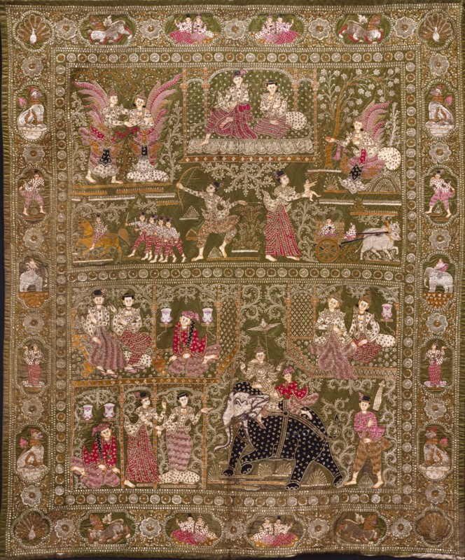 Hanging. Burma, late 19th century