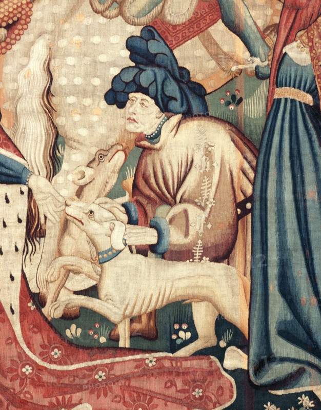 Devonshire Hunting Tapestry - Boar & Bear hunt. Southern Netherlands, 15th century
