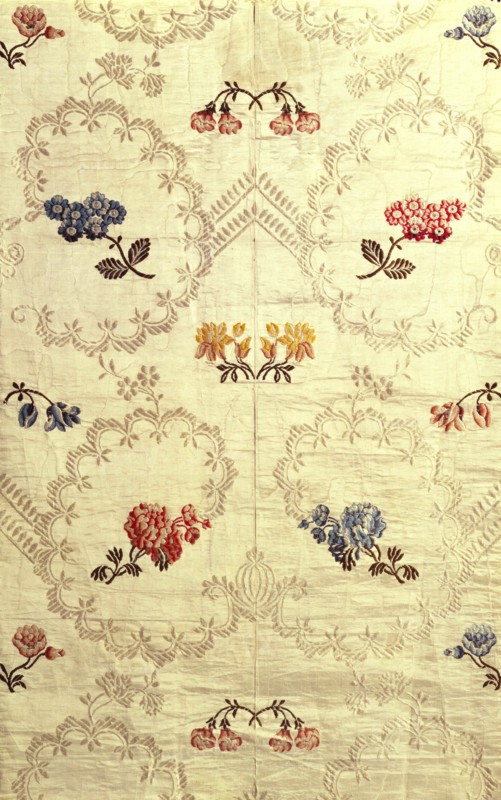Dress fabric, by Anna Maria Garthwaite. London, England, mid-18th century