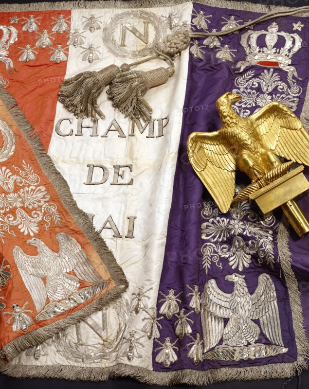 Banner, Brass Eagle of the French Departments. France, 19th century