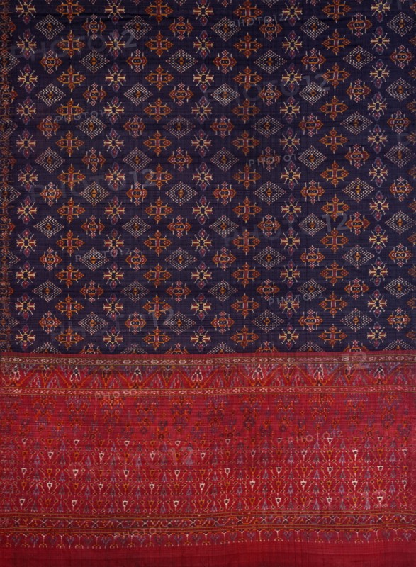 Selendang or shoulder-cloth. Kelantan, Malaysia, 19th century