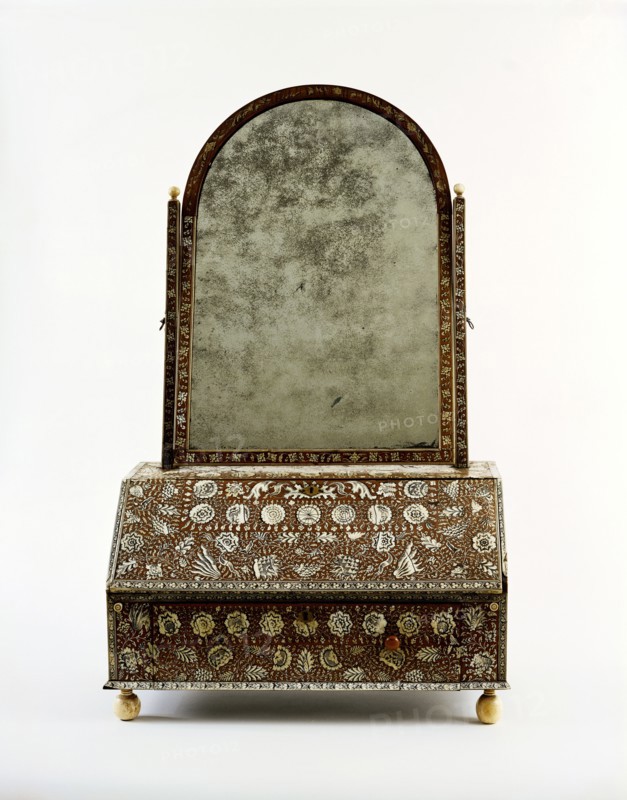 Mirror. Vizagapatam, India, mid-18th century
