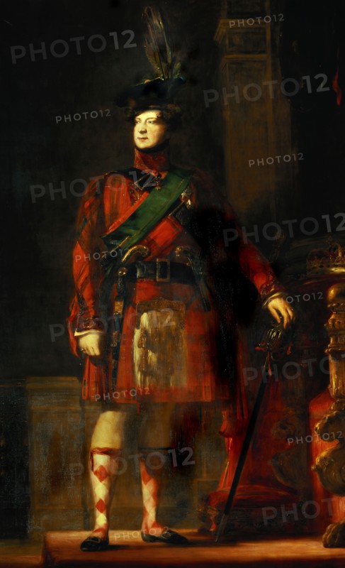 King George IV, by Sir David Wilkie. England, 19th century