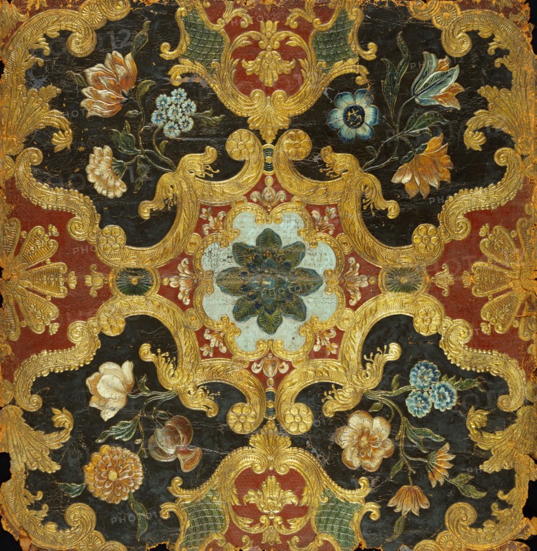 Panel, detail. Paris, France, 19th century
