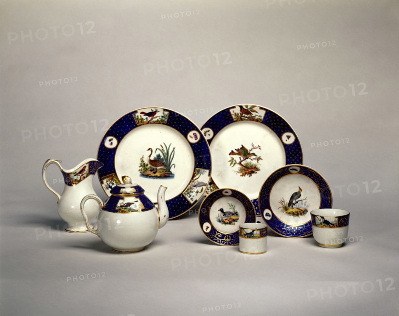Tea service, by Joseph Mayer. France, 18th century