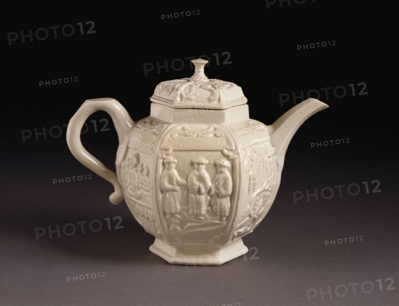 The Grand Tartar Teapot. Stoke-on-Trent, England, 1745