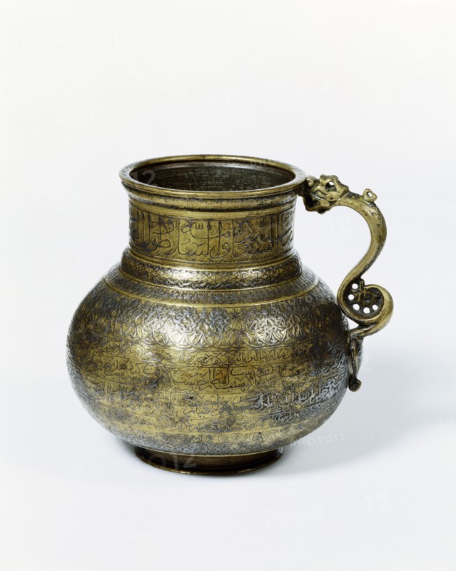 Jug, by Habiballah ibn 'Ali Baharjani. Iran, mid-15th century