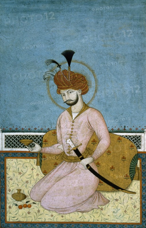 Portrait of Shah Abbas. Iran, 19th century