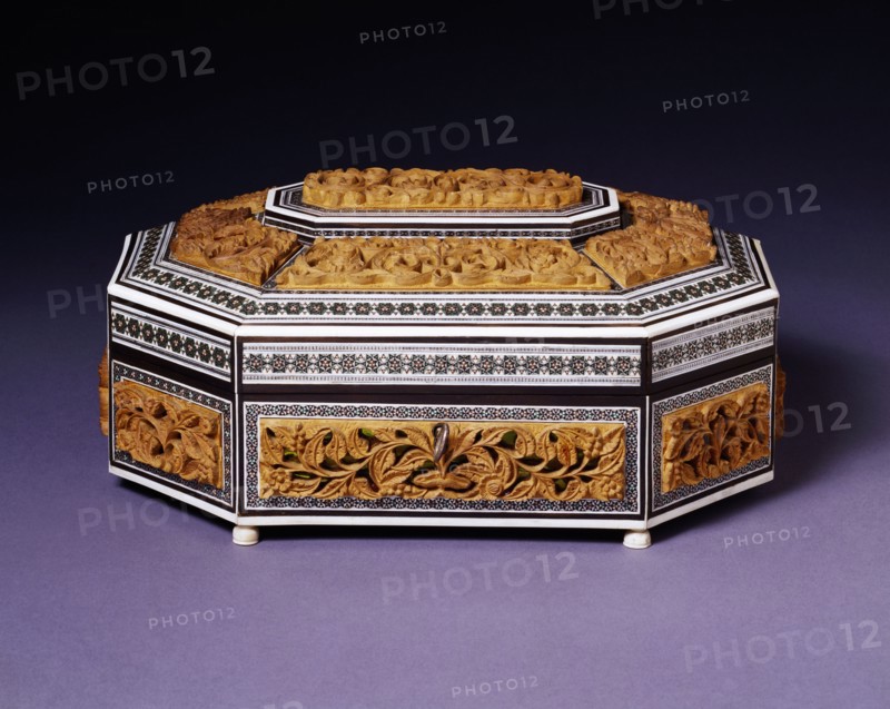 Work box. Bombay Presidency, India, 19th century