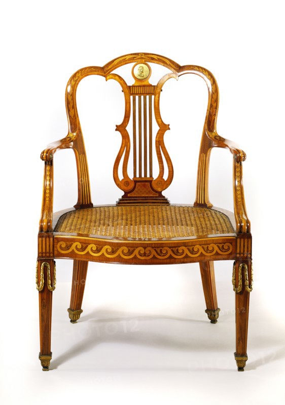 Fauteuil anglais du 18e siècle