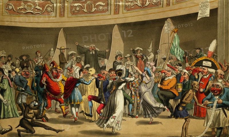 Grand Masquerade. England, 19th century