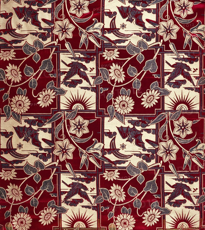 Textile, by George Charles Haite. England, late 19th century