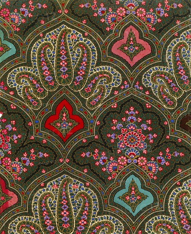 Design for printed shawl fabric, by George Haite. England, 19th century