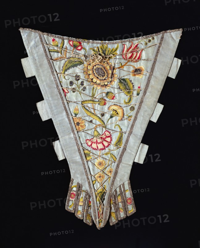 Stomacher. England, 18th century