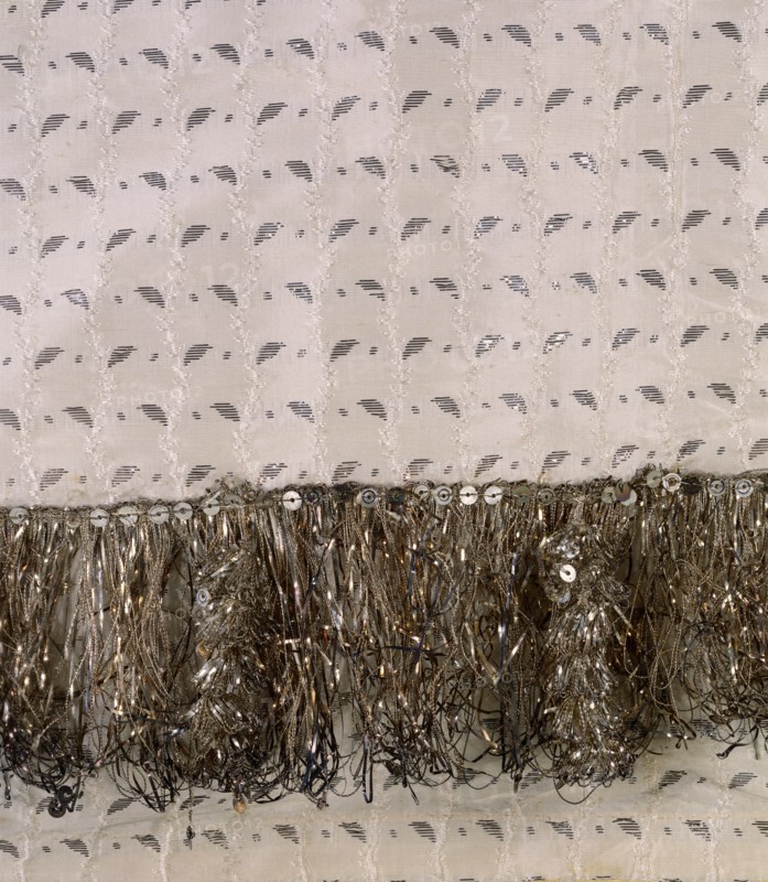 Wedding Petticoat, detail. England, 1782