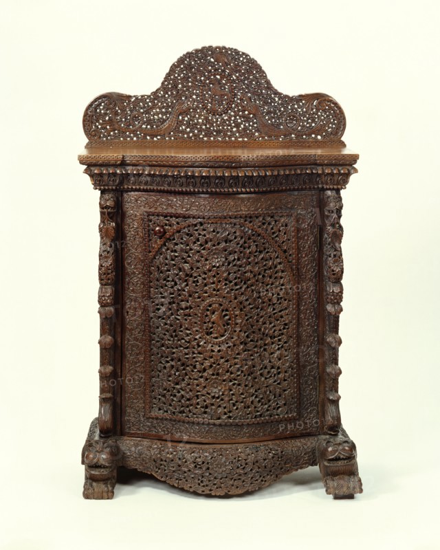 Cabinet. Bombay, India, c.1870