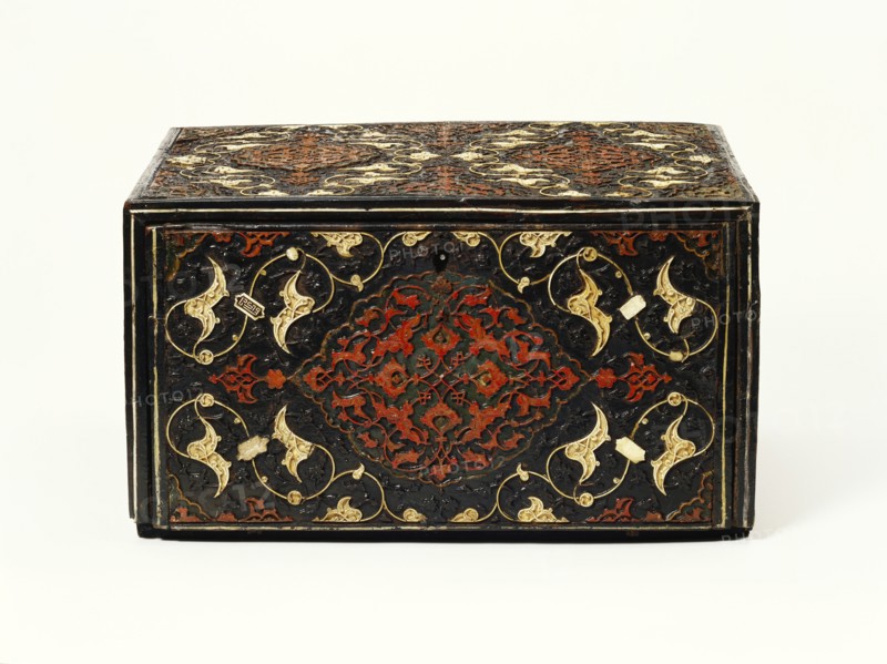 Fall-front cabinet. Sindh, Pakistan 17th century