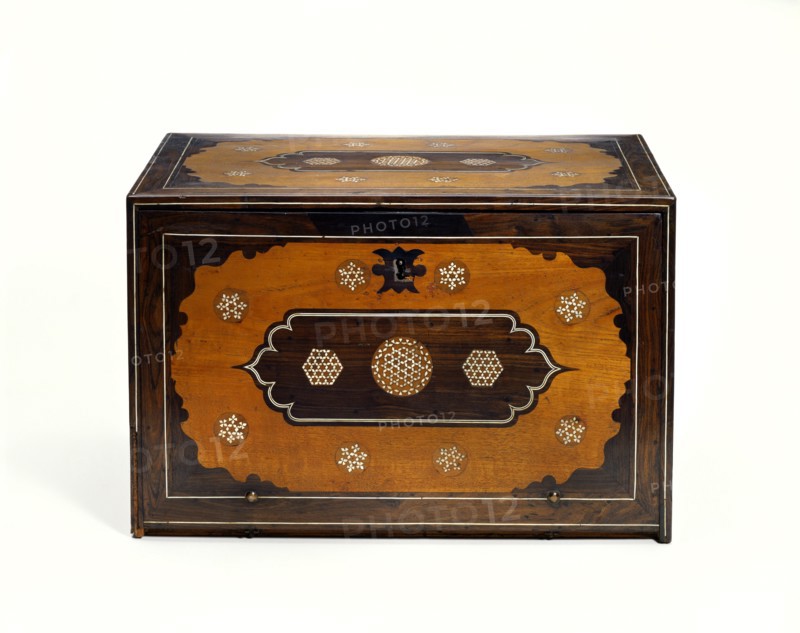 Fall-front cabinet. Sindh, Pakistan, 16th century