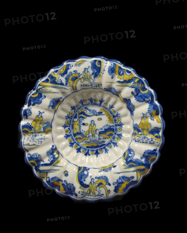 Dish. Brunswick, Germany, late 17th century