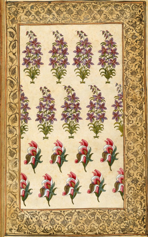 Textile design. India, 18th century