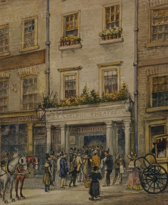 The Adelphi Theatre, by Morand. London, England, 1819