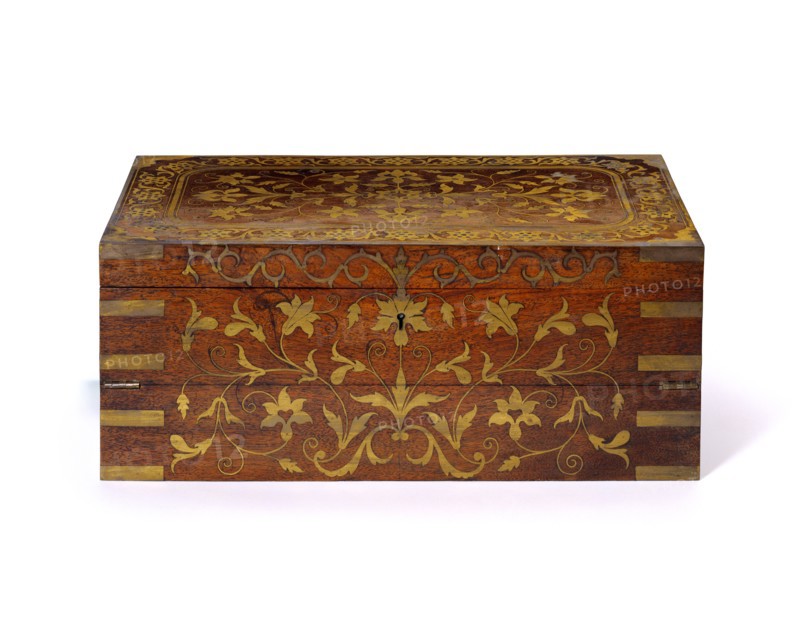 Writing Box, by Mahammad Bakhsh. Chiniot, India, 19th century