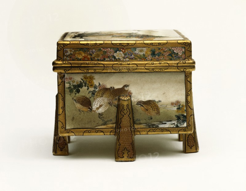 Box and cover. Japan, early 20th century