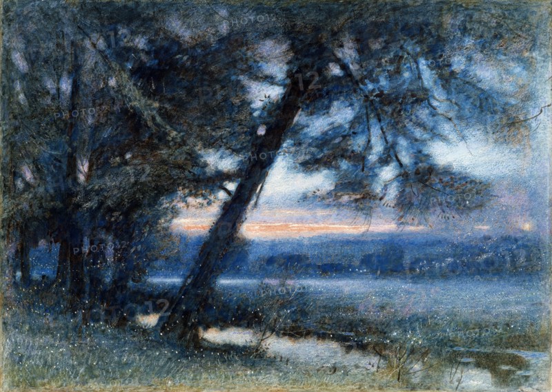 Fireflies, Trinidad, by Albert Goodwin. England, 1907