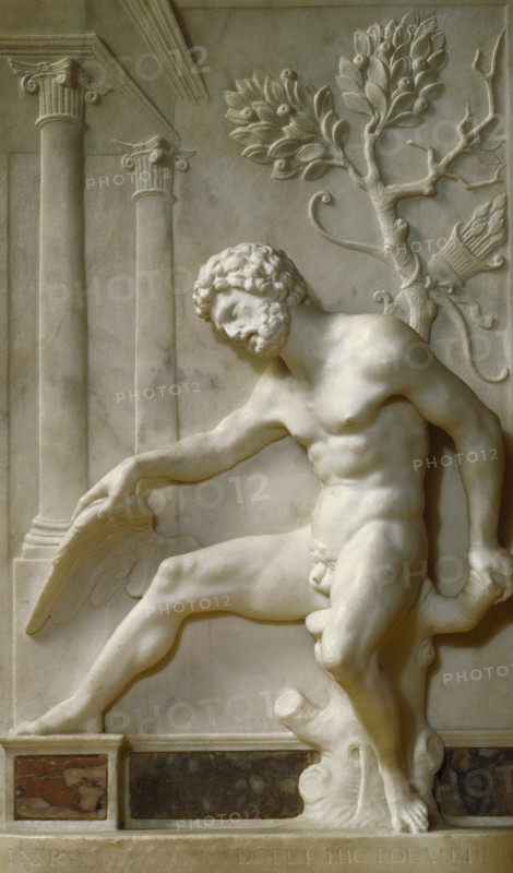 Philoctetes on the Island of LemNs, by Antonio Lombardo. Venice, Italy, early 16th century