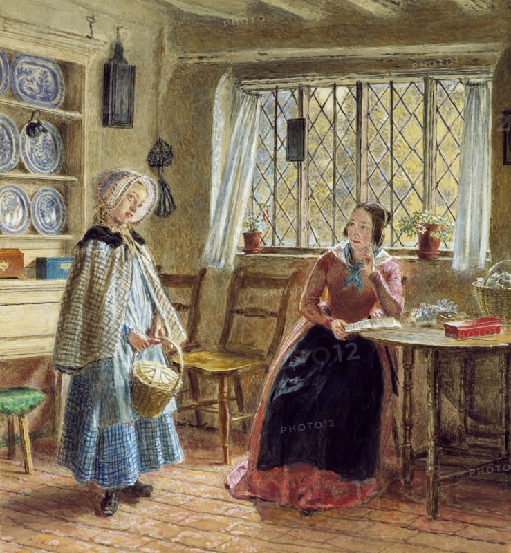 Hearing Lessons, by William Henry Hunt. England, 1842